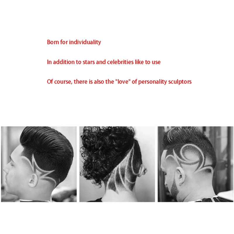 

Professional Cutting Guide Comb Hair Clipper Limit Comb with Metal Clip Hair Trimmers Red and Black.
