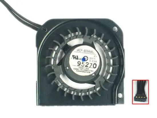 

Охлаждающий вентилятор для ноутбука Latitude Z600 MCF-809AM05 DC5V 0.23A 4 провода