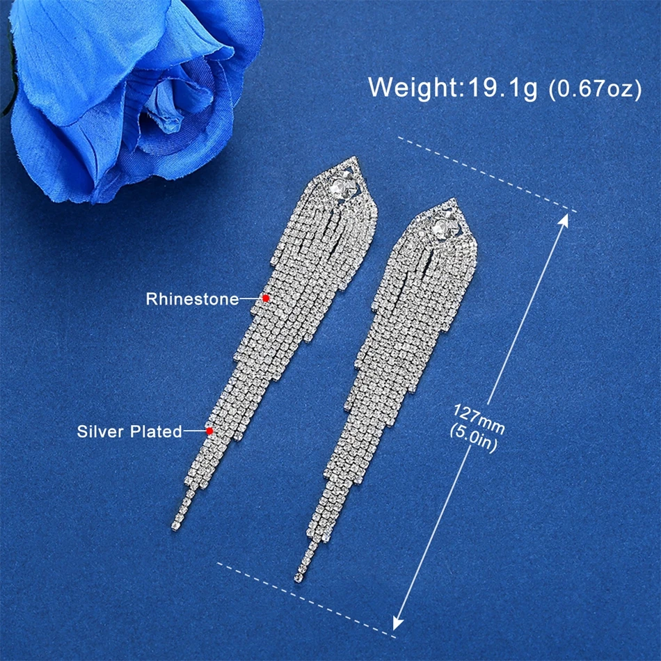 Mecresh эффектные цвета Стразы Свадебные фотообои Великолепные Длинные