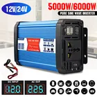 Преобразователь напряжения с чистой синусоидой, 5000 Вт, 6000 Вт