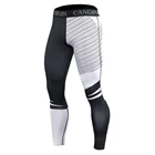 Мужские компрессионные брюки для бега, быстросохнущая спортивная одежда, мужские леггинсы для фитнеса, тренировок, пикантные спортивные штаны для бодибилдинга и бега