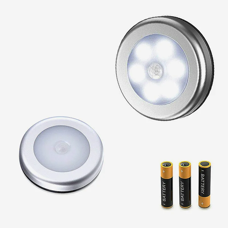 Светильник с пассивным инфракрасным датчиком движения под шкаф автоматический