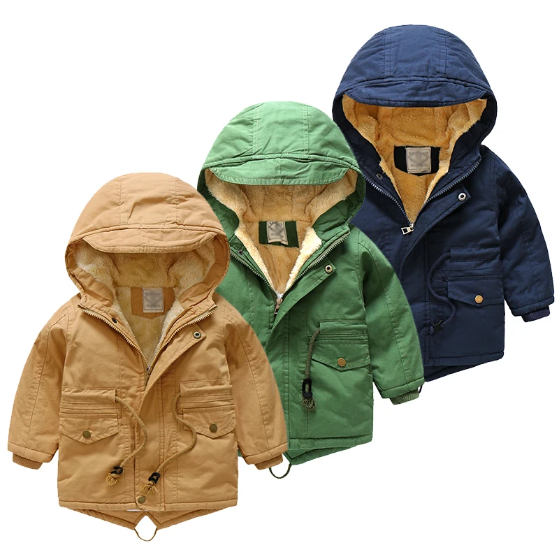 Весенние детские флисовые куртки для мальчиков теплая верхняя одежда на молнии с