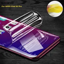 10D Nano TPU Front Screen Protector film For oppo find x2 pro Full Cover Hydrogel Film Not Glass