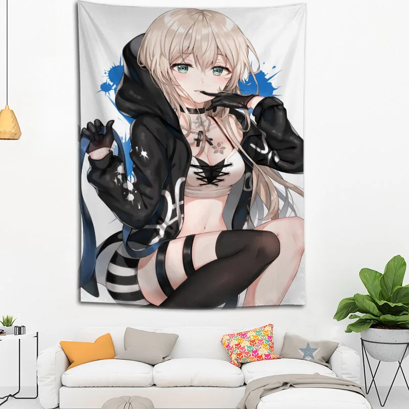 

Hot Sale Custom Anime Bang Dream Printed Tapestry Background Decorative Tapestry Various Sizes Wall Hanging Decor