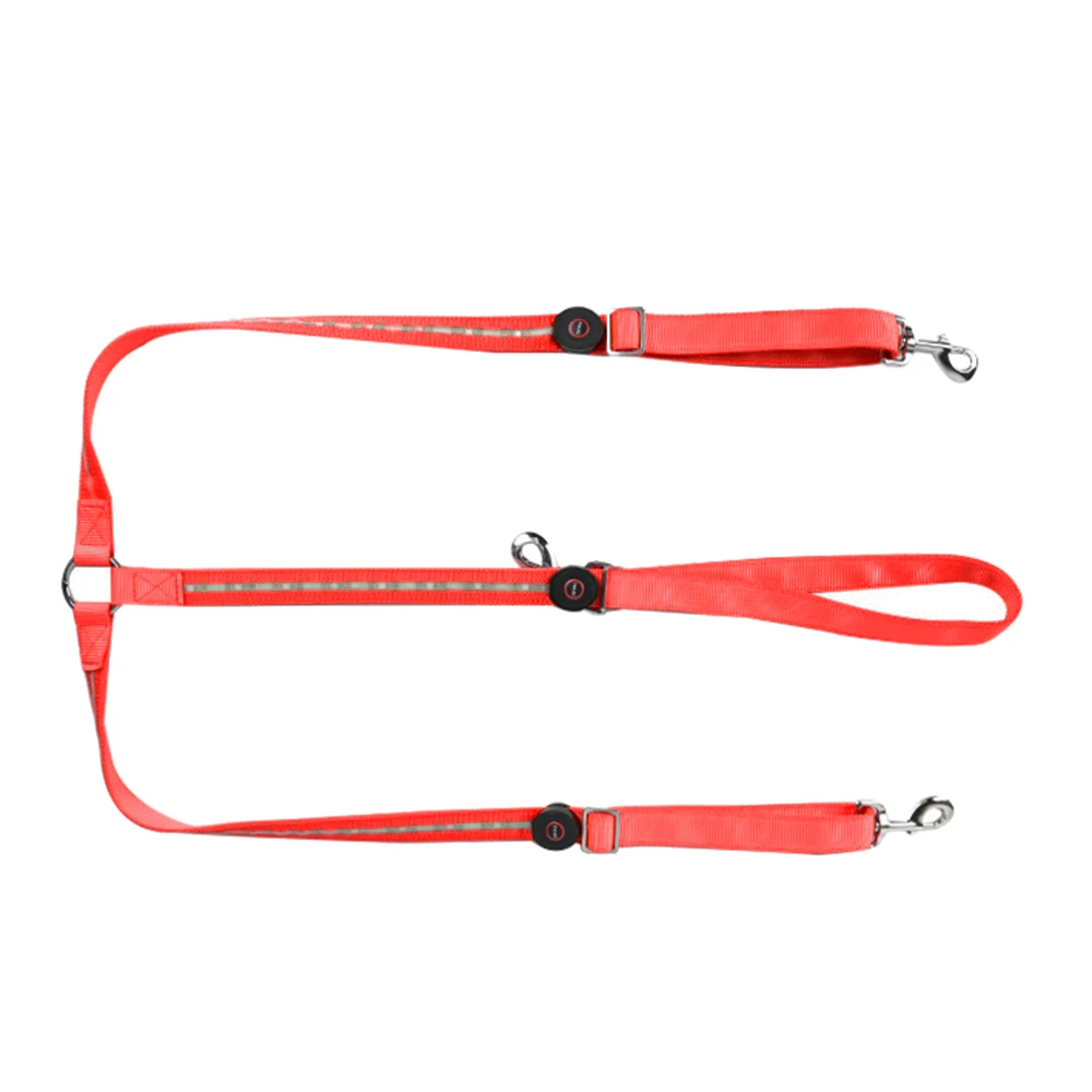 

LED Harness Horse Webbing Lights Night Adjustable Horse LED Light Harness Nylon Chest Belt Webbing Safe Horse Riding Equipment