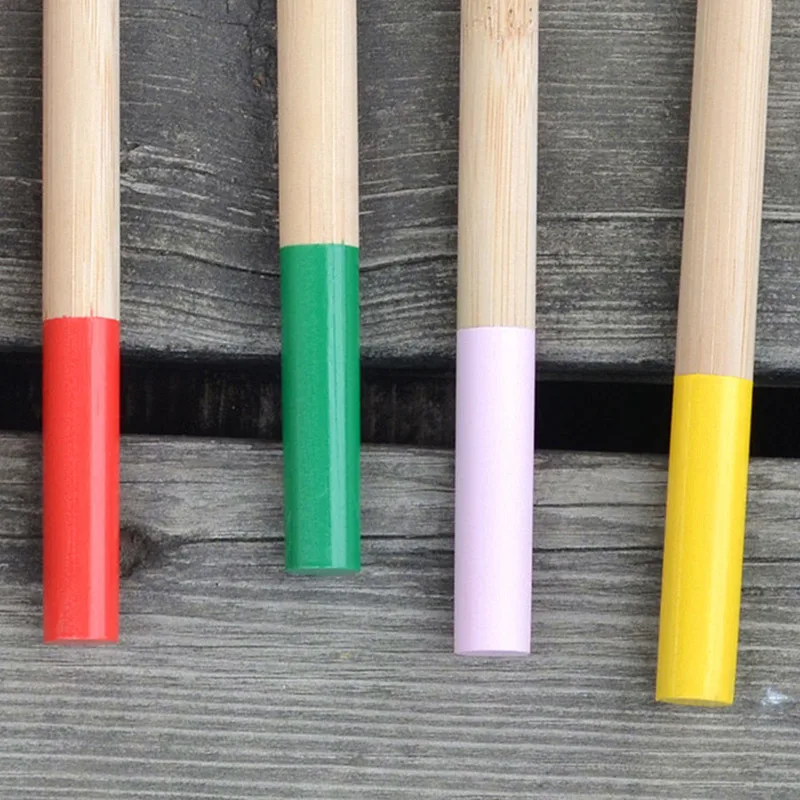 5 упаковок Бамбуковая зубная щетка для взрослых с мягкой щетиной Экологически