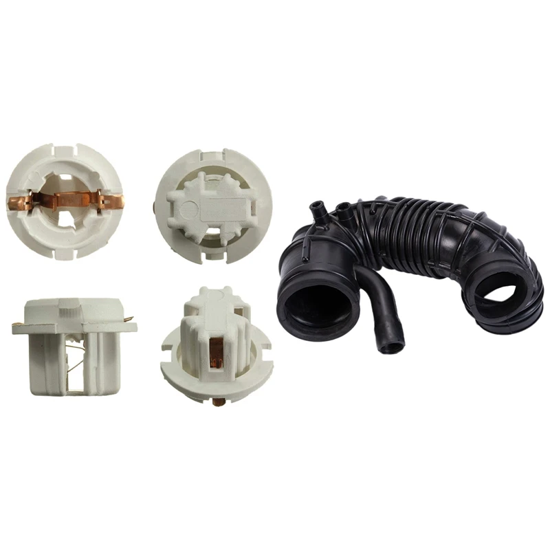 

4 Rear Tail Light Lamp Bulb Socket Holder for Bmw 7 Series X5 E53 E70 E65 X3 E83 with Engine Air Intake Hose Boot