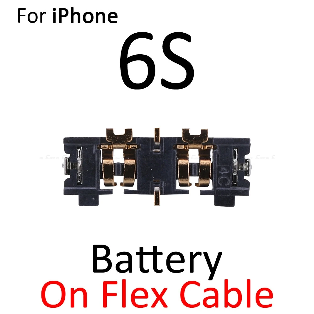 2 шт. внутренний FPC Разъем для iPhone 5 5S SE 5C 6 6S Plus зажим аккумулятора Контакты