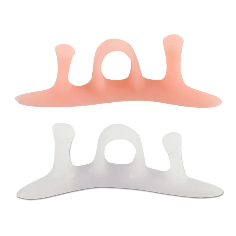 

4 шт./2 пары, силиконовые разделители для коррекции вальгусной деформации