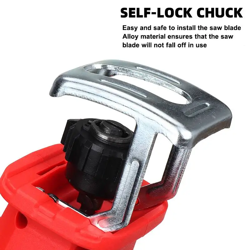 

12V lithium Battery Cordless Reciprocating Saw Kit Outdoor Electric Saw Blades for Wood Metal Cutting Woodworking Tools