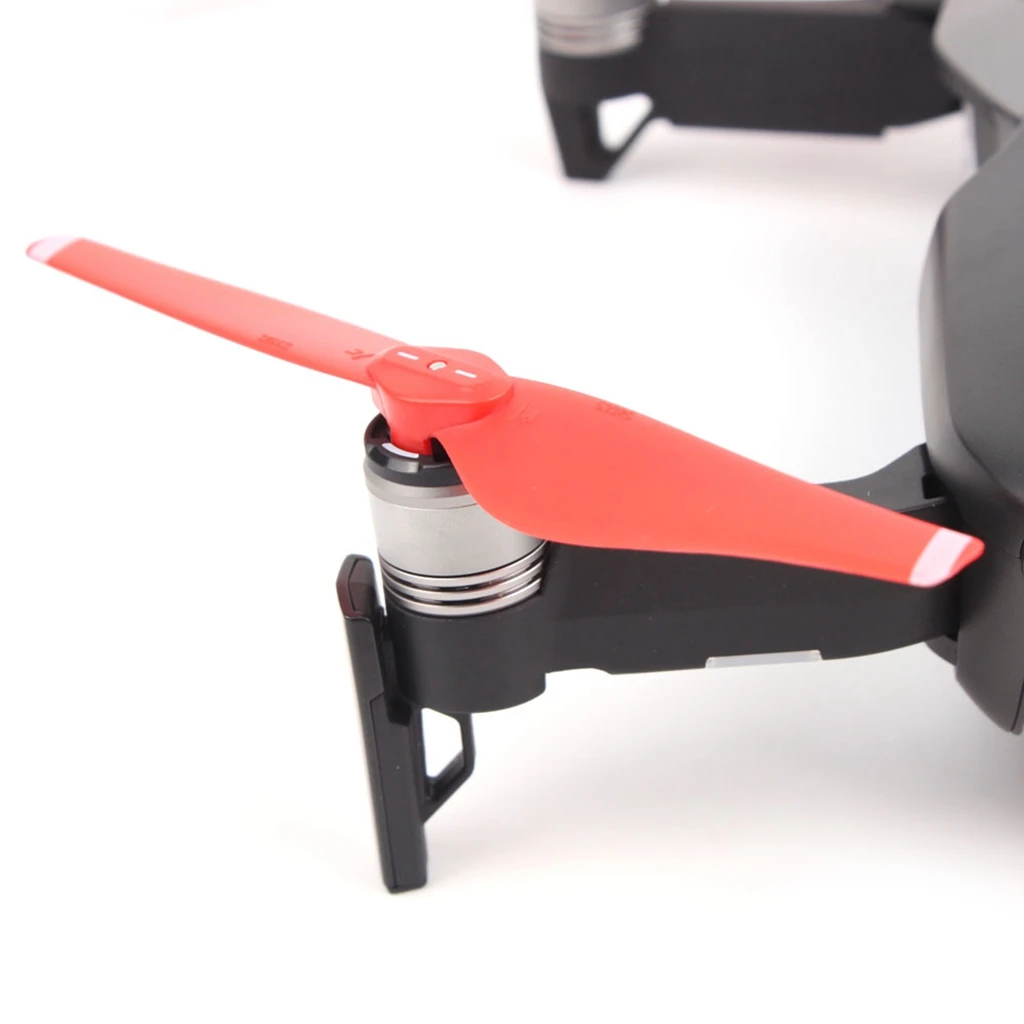 

2pcs Red Blades Low-Noise Quick Release Propellers for DJI MAVIC AIR 5332S