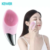 facial silicone face cleansing brush skin care tools multifunction waterproof electric sonic cleanser facial beauty massager