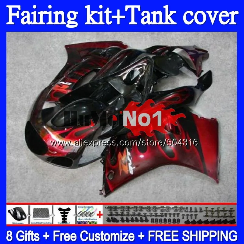 

+ Бак для SUZUKI SAPC VJ21 RGV250 RGVT250 1988 1989 1990 1991 89MC.17 RGV-250 VJ22 21 RGV 250 88 89 90 91 Обтекатели с красным пламенем