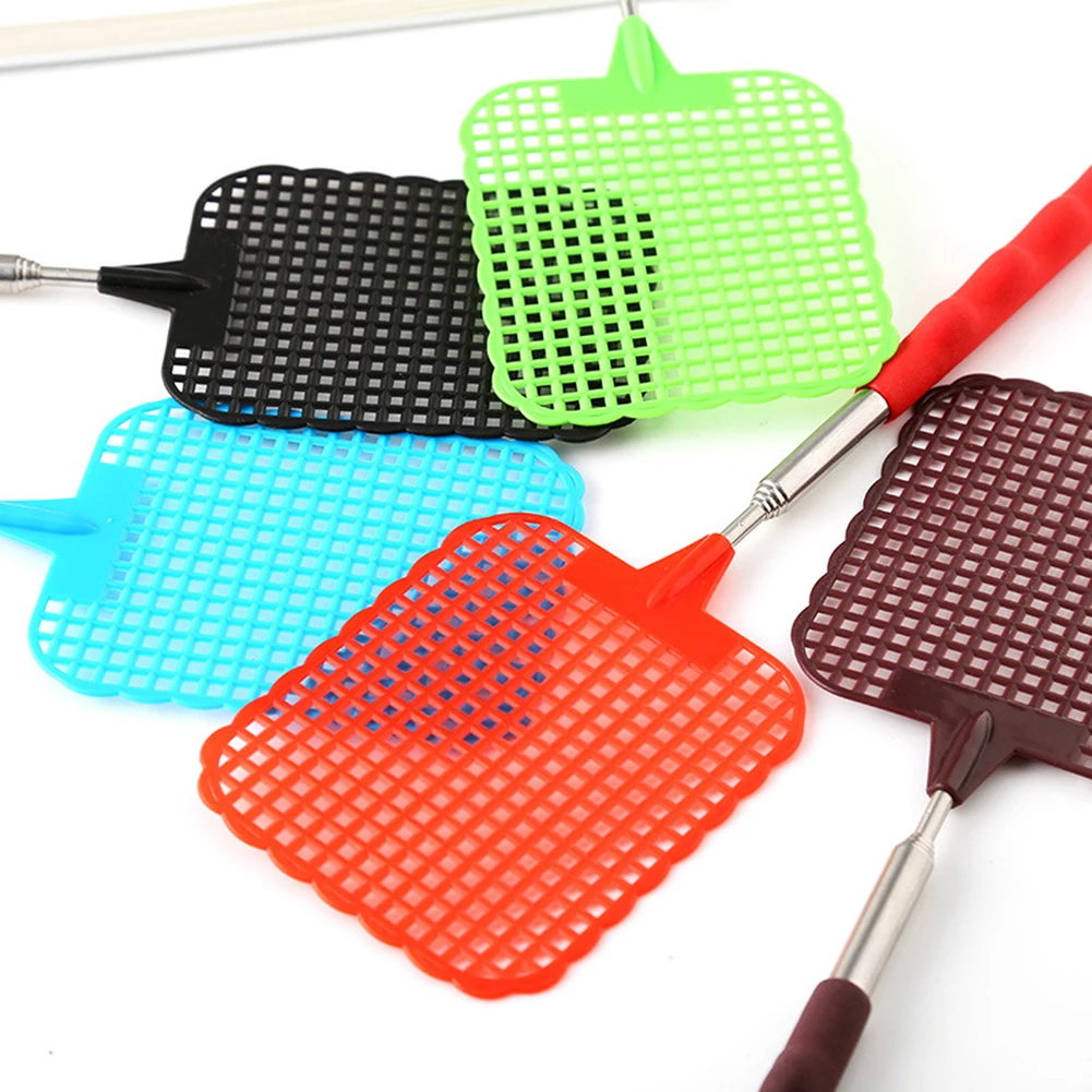 Горячая Распродажа Телескопический мухобойка Выдвижная против комаров и