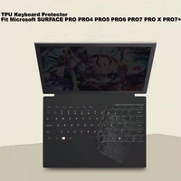 clear transparent tpu keyboard guard cover protector for microsoft surface pro4 pro5 pro6 pro7 pro x