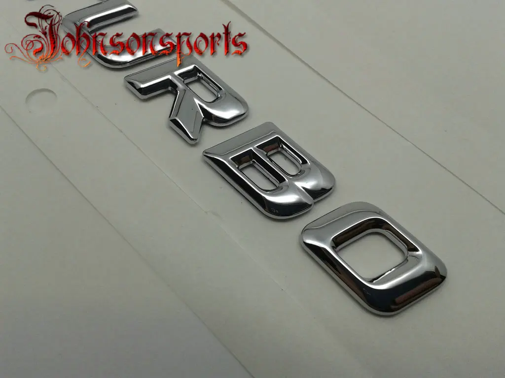 

1 Pcs C63S 3D ABS emblem V8 BITURBO rear chrome badge C63S Personality modification Car Stickers Car Styling