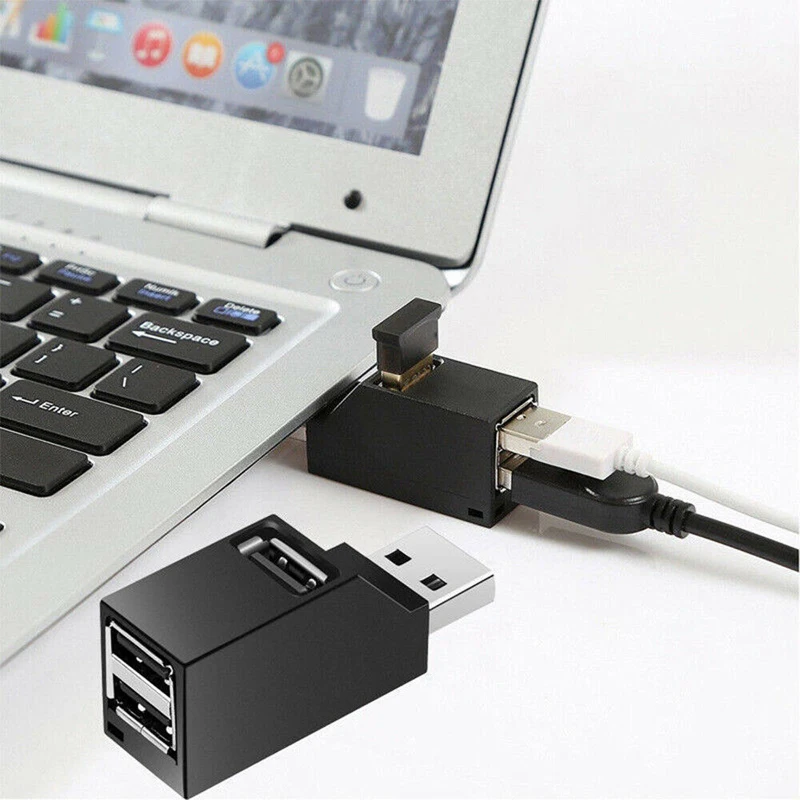 

USB 3.0 HUB Adapter Extender Mini Splitter Box 3 Ports for PC Laptop Macbook Mobile Phone High Speed U Disk Reader for Xiaomi