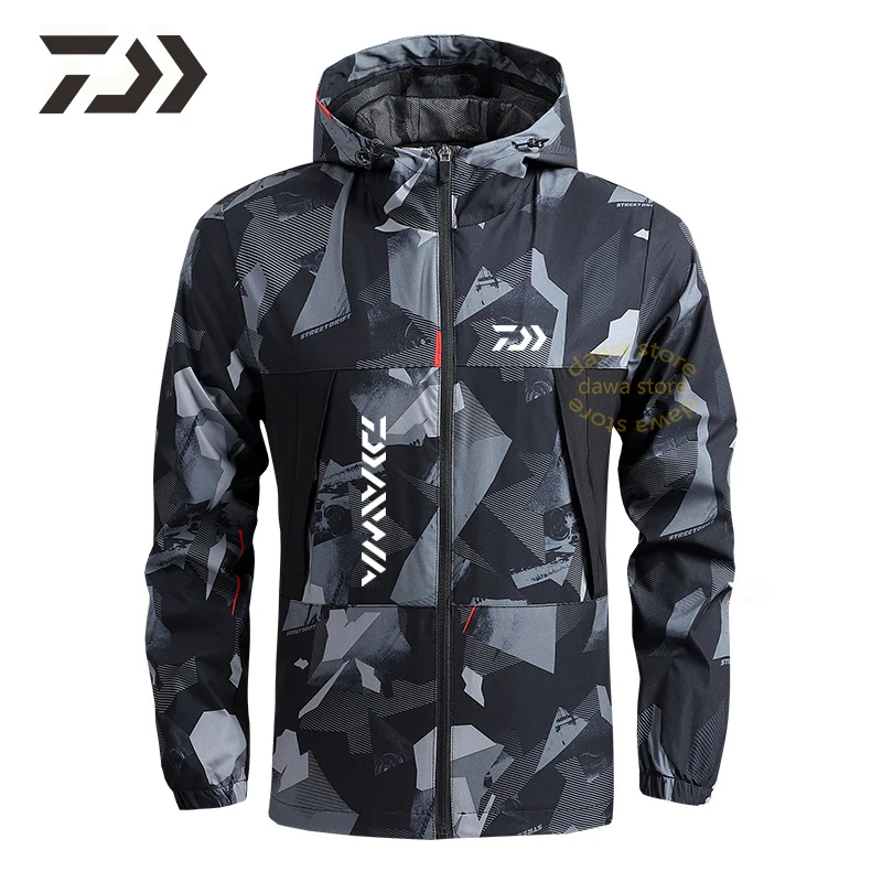 Мужская куртка для рыбалки быстросохнущая цвета на выбор | Спорт и развлечения