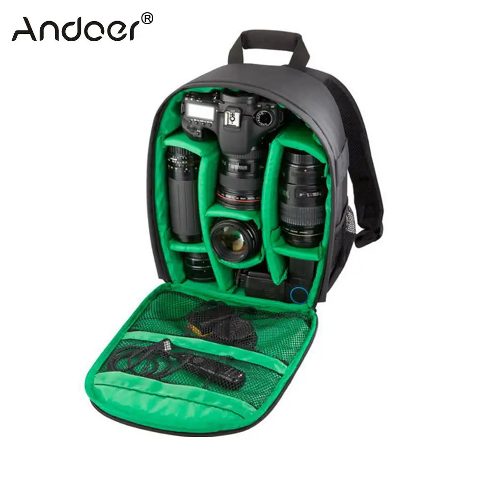 Водонепроницаемая Сумка для DSLR камеры рюкзак Nikon Canon Sony камера беззеркальная