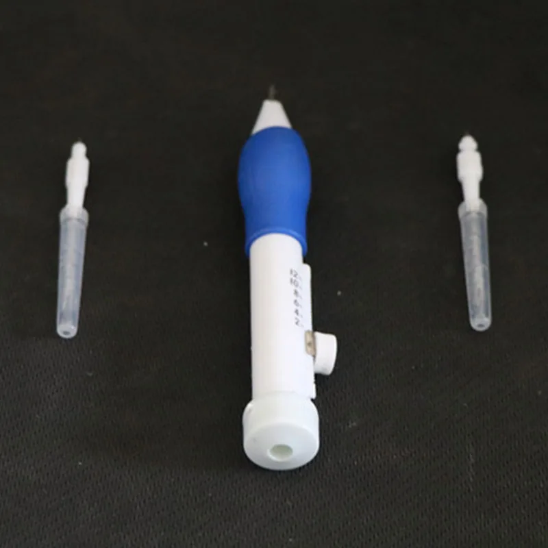 

Embroidery Pen Magic Embroidery Pen DIY Crafts Magic Embroidery Pen Set DIY 3 Interchangeable Punch Needle Sewing Accessories