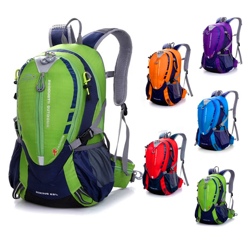 

25L Men's Women MTB Bicycle Backpack with Water Bag City Waterproof Ventilate Cycling Climbing Outdoor Sports Running Backpack