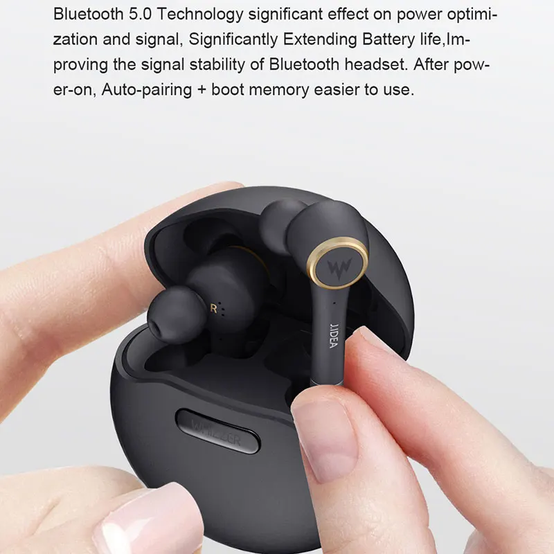 Новинка WHIZZER TP1S наушники в ухо Earohone Upgrade Wirelss Bluetooth 5 0 3D стерео беспроводные с