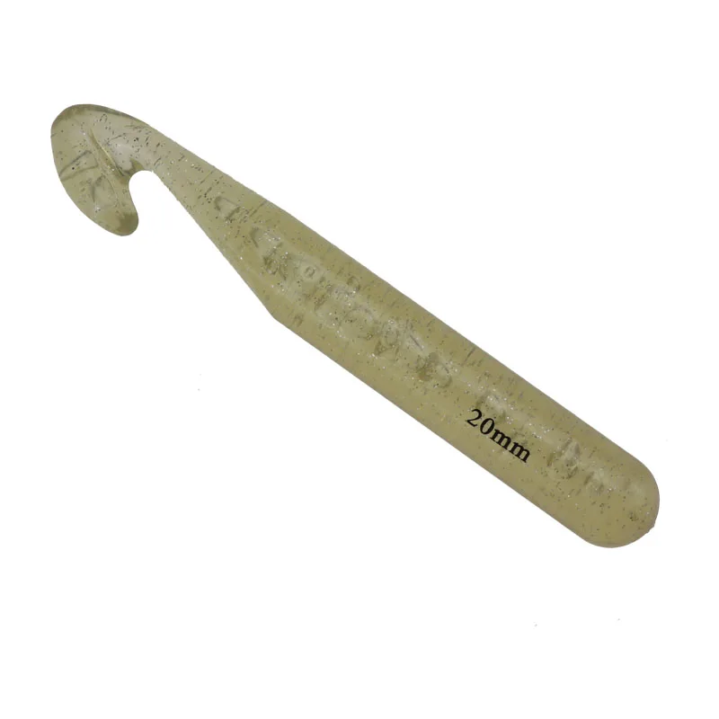 4 шт./компл. пластиковые акриловые крючки для вязания крючком 12 мм 15 18 20 | Вязание