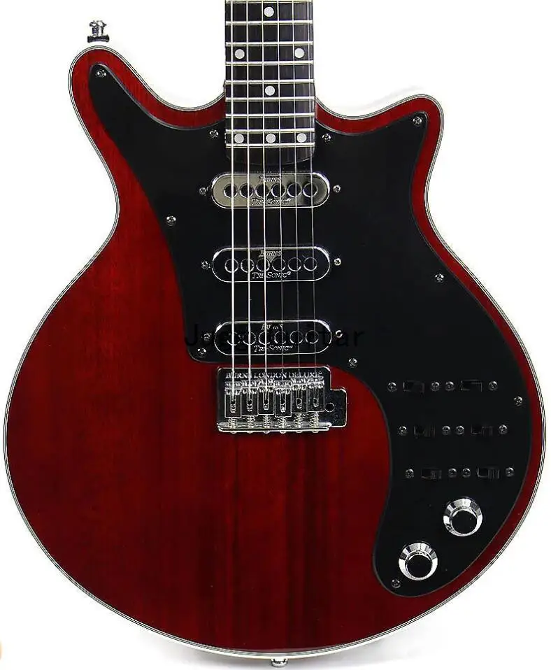 

BM01 Burns Brian May Signature Antique Cherry Electric Guitar, Tremolo Bridge & Whammy Bar, Korean Burns Pickups, Black Switch