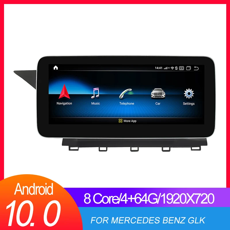 

4GB RAM 10.25" IPS Android 10 Car dvd radio multimedia Player GPS Navigation for 2008-2015 Mercedes benz GLK Class X204 NTG 4.5