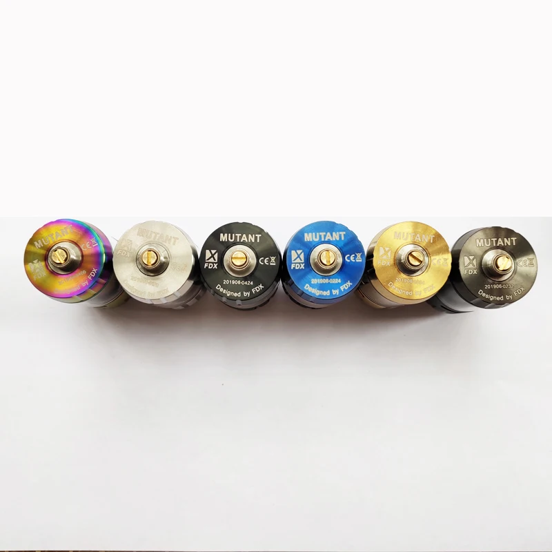 

Hot sale MUTANT RTA with 4ml tank capacity 810 Resin Drip Tip 510 Threaded Electronic Cigarette VS zeus X rta