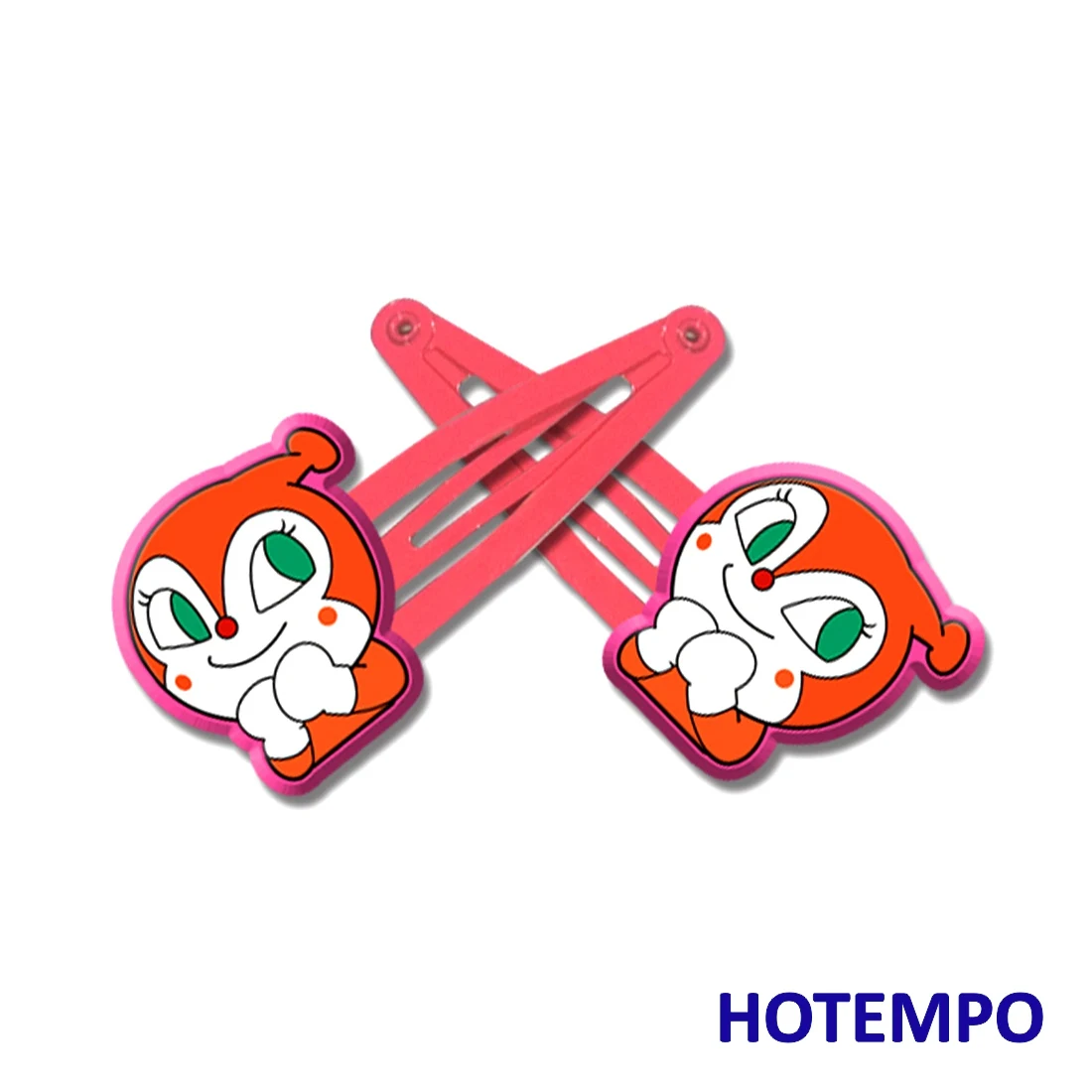 Японский милый мультяшный Супермен Anpanman Dokin-chan Baikinman Kawaii аксессуары для волос заколки для маленьких девочек детский подарок