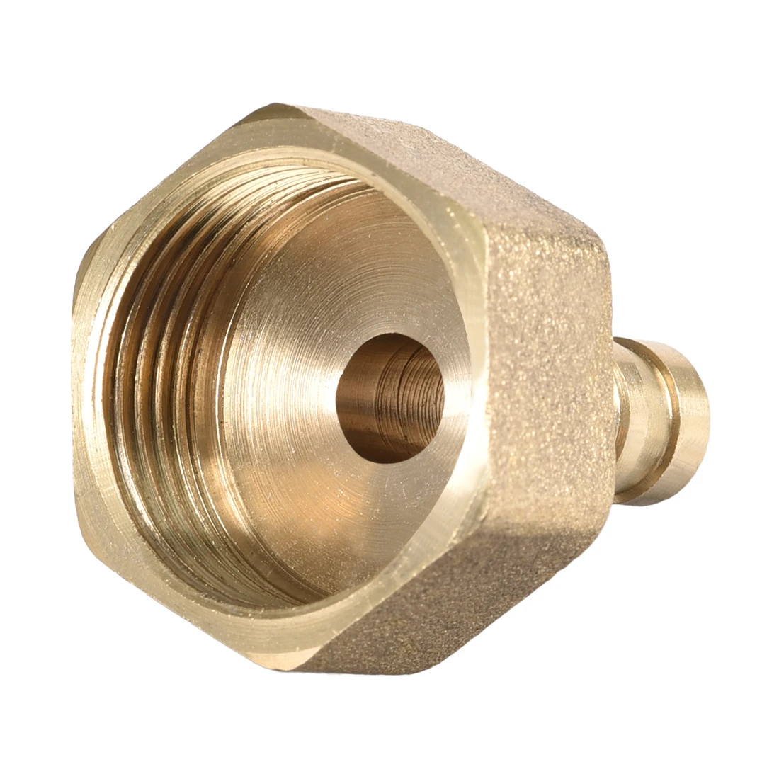 

uxcell 8 pcs Brass Barb Hose Fitting Connector Adapter 10mm Barbed X G3/4 Female Pipe Gold Tone for Home Garden DIY