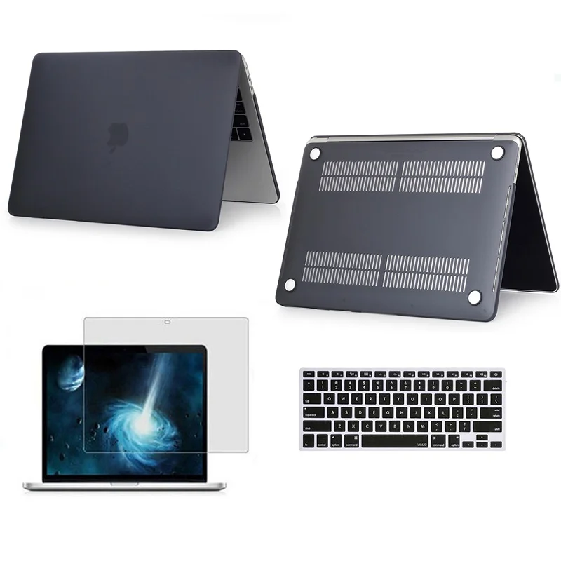 Жесткий матовый чехол для ноутбука с матовой поверхностью защитный Apple Macbook Air Pro