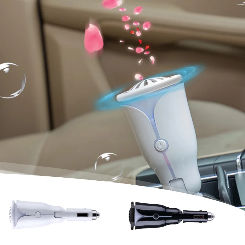 

Flower Shape Car Perfume Bottle Diffusion Incense Air Purifier Machine Freshener Refreshing 12v Mini Auto Car Interior Freshener