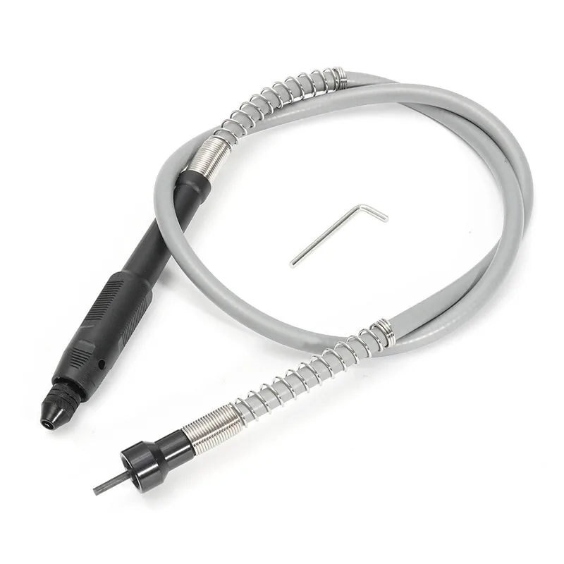 

107cm 42" Corded Electric Flexible Drill Grinder Flex Extension Shaft + L Key For Dremel Power Rotary Tool Grinder Accessories