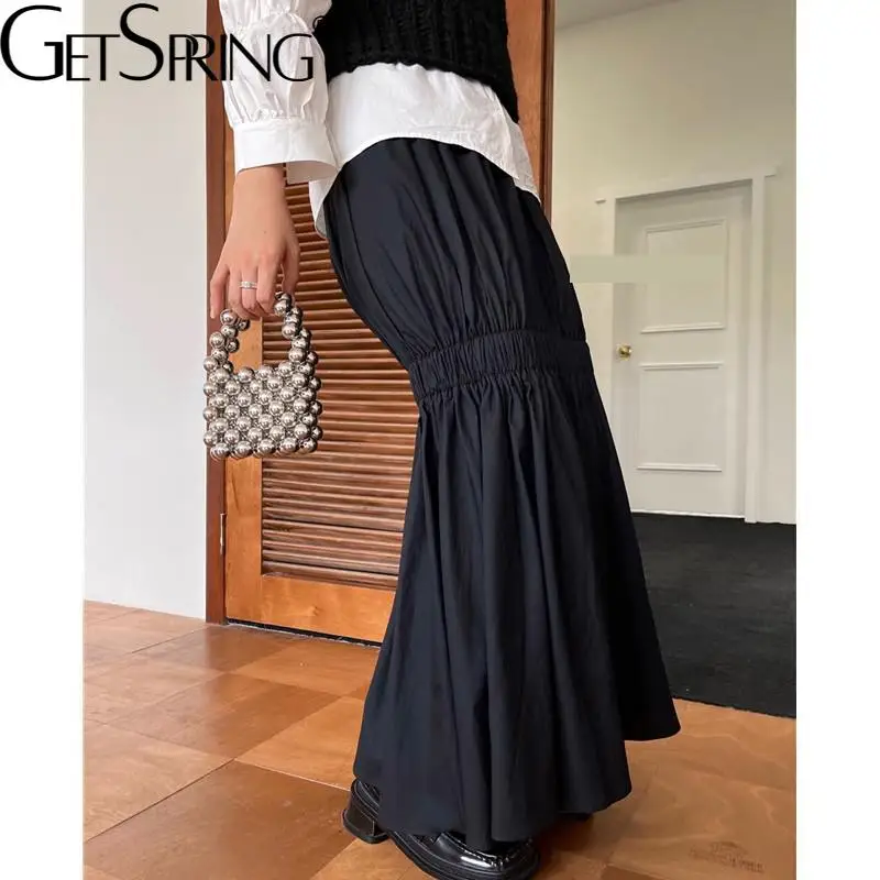 

Юбка-годе женская с высокой талией, на осень/зиму