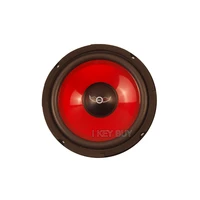 6 5 inch 6 car mid range speaker 150w 4 ohm red injection cone waterproof loudspeaker gtx 1660 i key buy car accessories