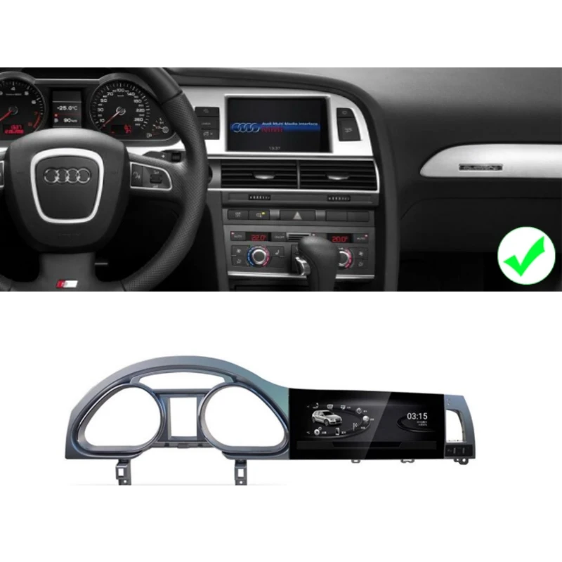 Автомобильный мультимедийный плеер для автомобиля Audi A6 A6L 2004 2005 2006 2007 2008 2009 2010 2011