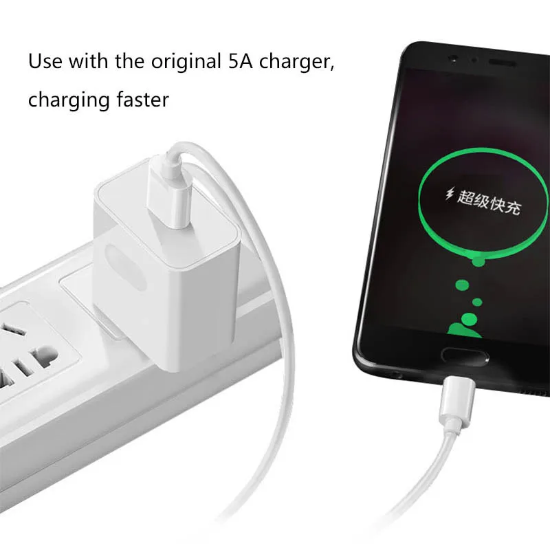 Кабель USB Type C для Huawei p20 P30 Honor V10 0 25/1 5/2 м 5 А|Кабели мобильных телефонов| |