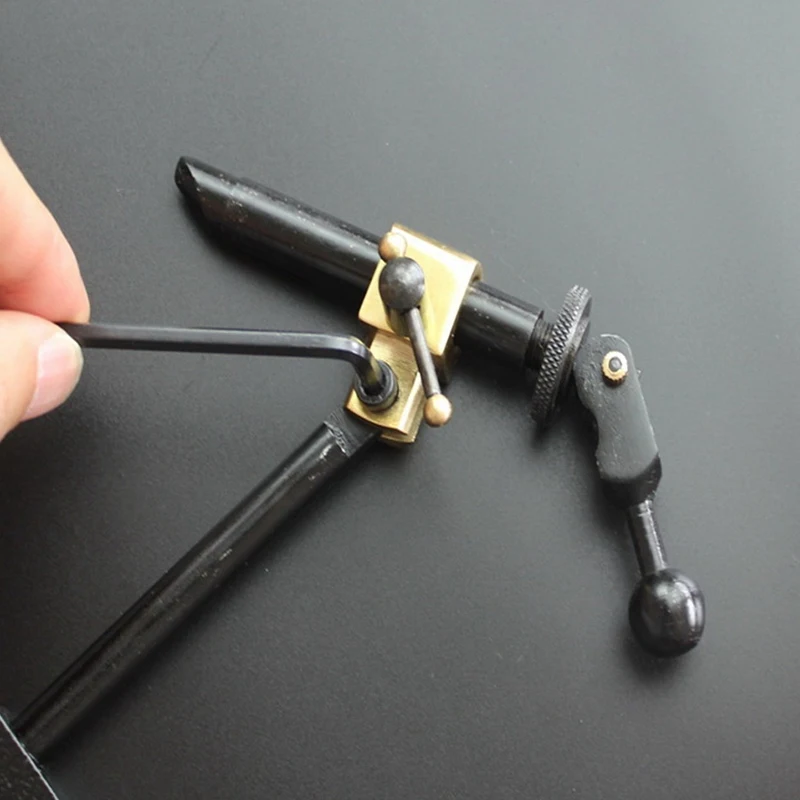 Ротационные тиски для завязывания мушек с зажимом стальные жесткие челюсти 360