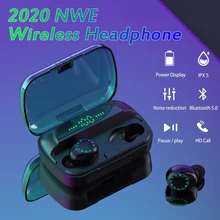 1 шт. беспроводная гарнитура TWS для спорта и бега Bluetooth 5 0 Hi Fi