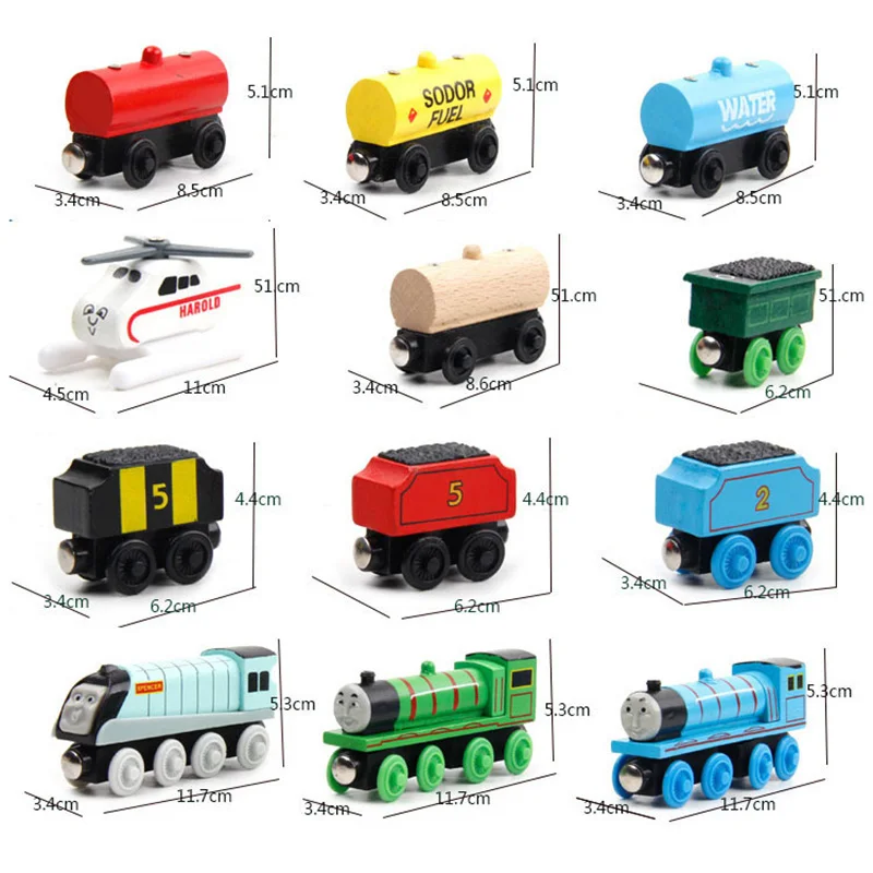 Игрушечный магнитный поезд Thomas and friends Джеймс Гордон Генри игрушечный деревянный
