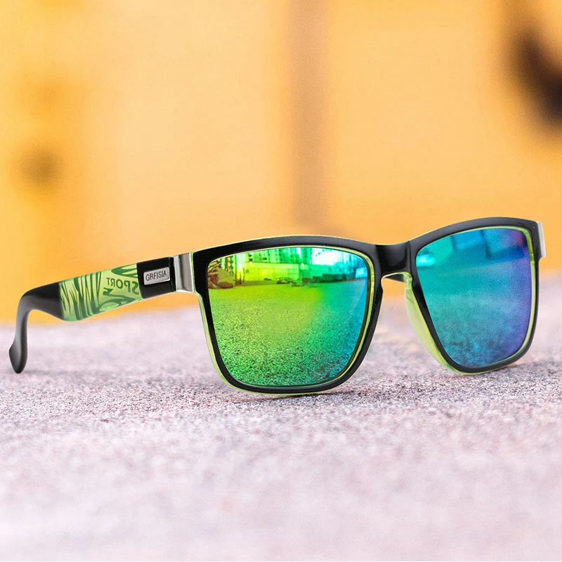 HGE-H Ультралегкая оправа поляризационные солнцезащитные очки мужские модные