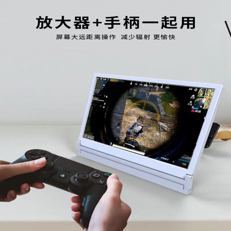 HD Мобильный телефон усилитель экрана 3D увеличение видео стекло Защита глаз