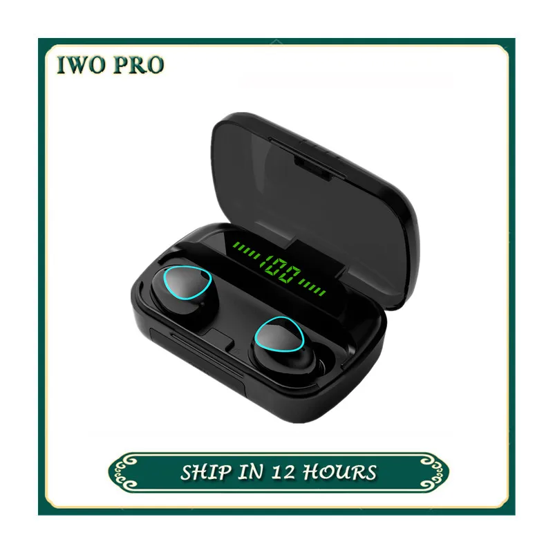 

M10 TWS Bluetooth беспроводные стерео наушники-вкладыши с зарядным чехлом спортивные наушники для Android IOS