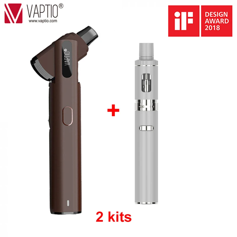 Электронная сигарета Pod Vaping 500 мА · ч набор вейпов Vaptio Spin IT kit встроенный
