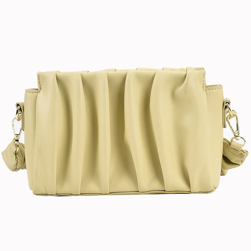 

Niche Design Hot Handbags 2021 New All-match Crossbody Exquisite Square Bag Cloud Bag Underarm Bag Shoulder Bag Width: 26cm