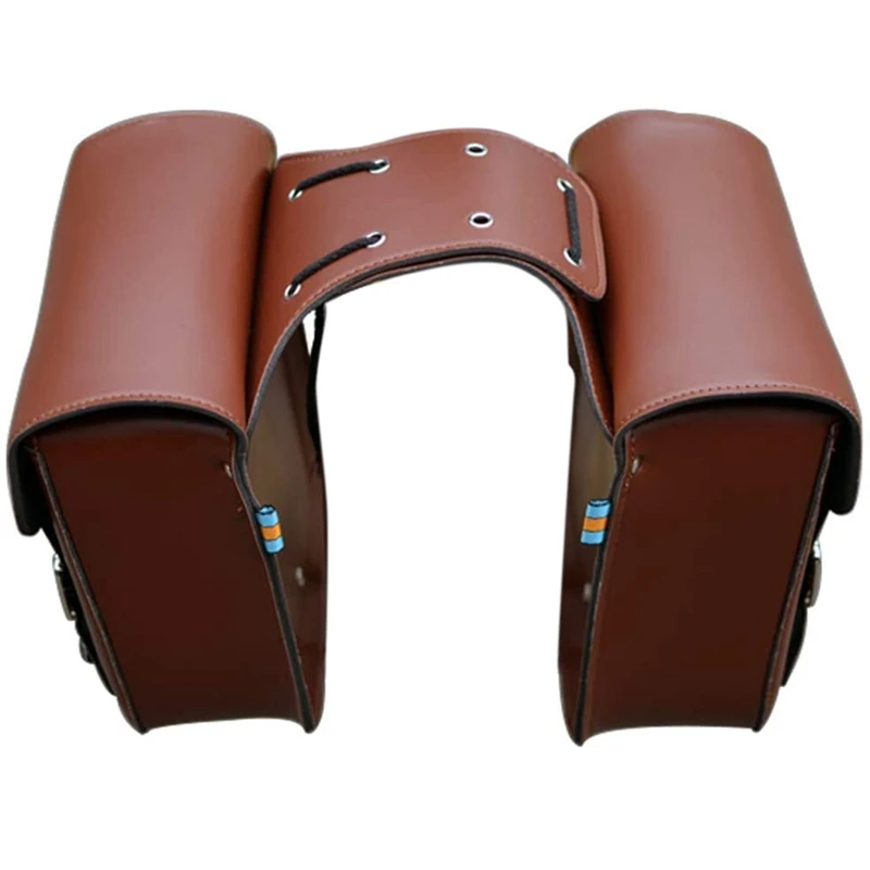 

Retro Bicycle Rack Bag Leather Robust Rear for Retro Bicycle Saddle