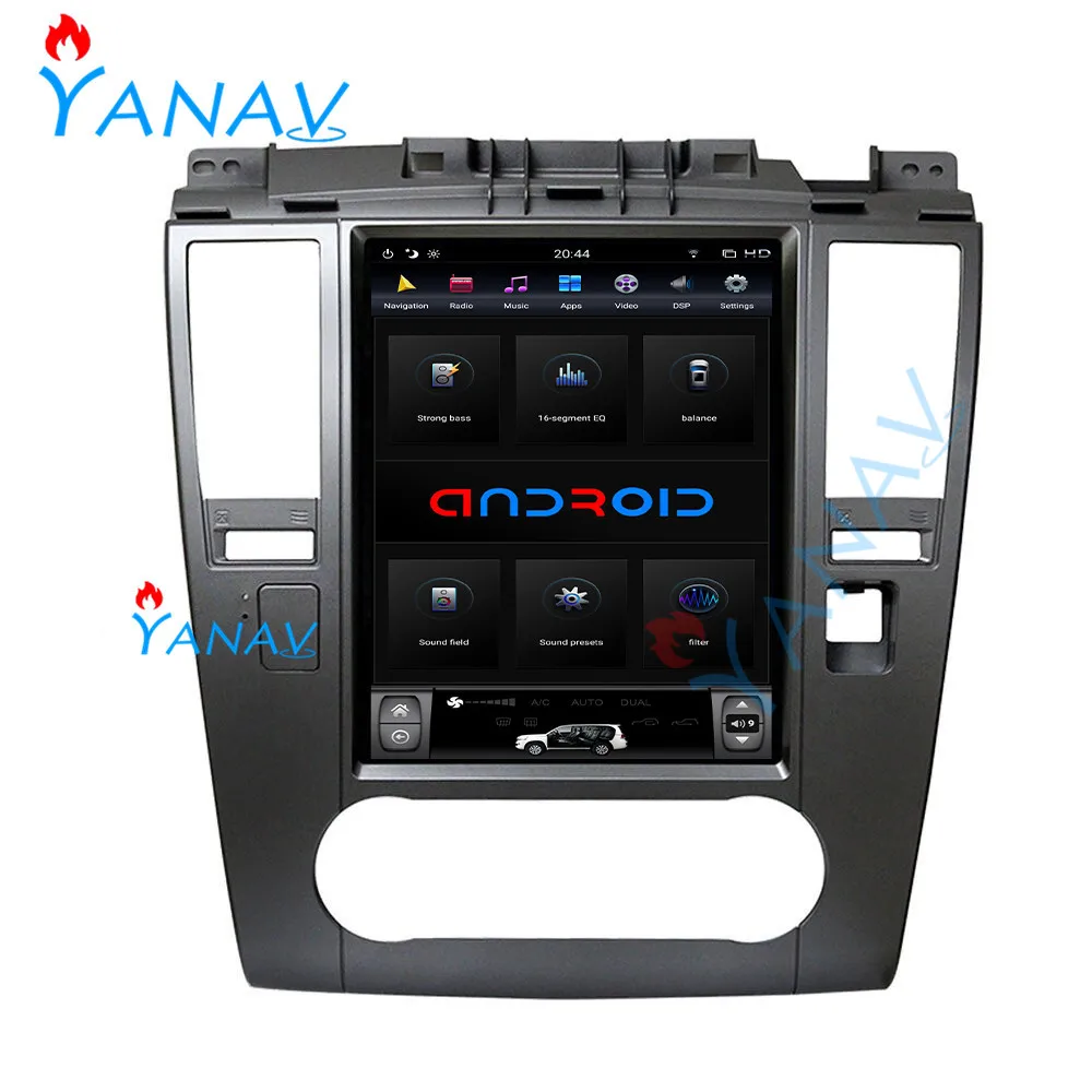 Android 9 0 вертикальный сенсорный экран авто радио GPS для Nissan TIIDA 2008 2011 Навигация